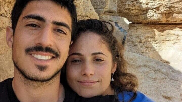 עילי דוד גרפינקל ז"ל עם בת זוגו אלי שוורץ רס"ל עילי דוד גרפינקל ז"ל עם בת זוגו אלי שוורץ