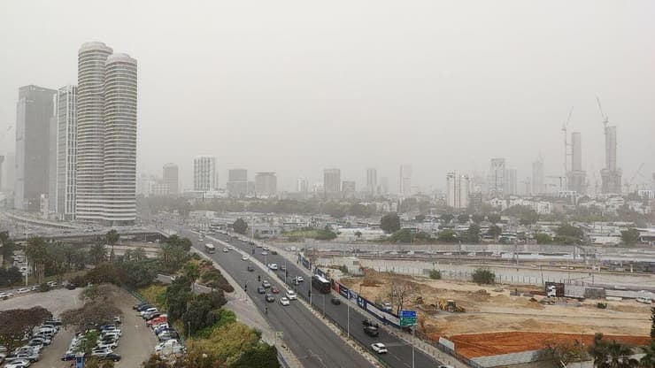 אובך ברמת גן