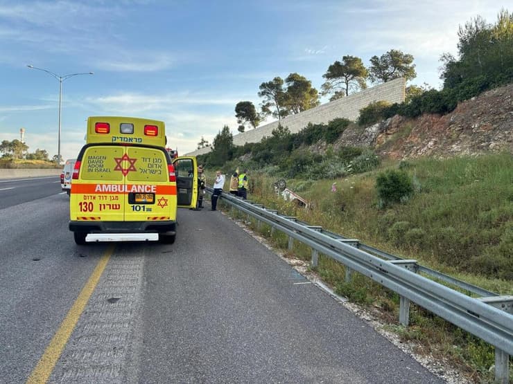 תאונת דרכים במחלף באקה ג'ת