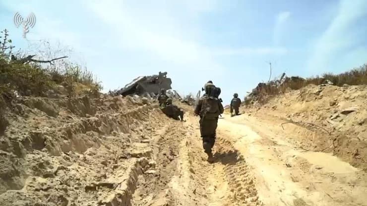 תיעוד מפעילות גדוד נצח יהודה במרחב בית חאנון