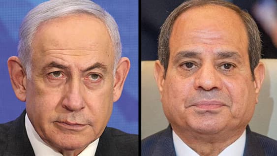 נתניהו וא-סיסי. ישראל ומצרים קיבלו "פטור" 