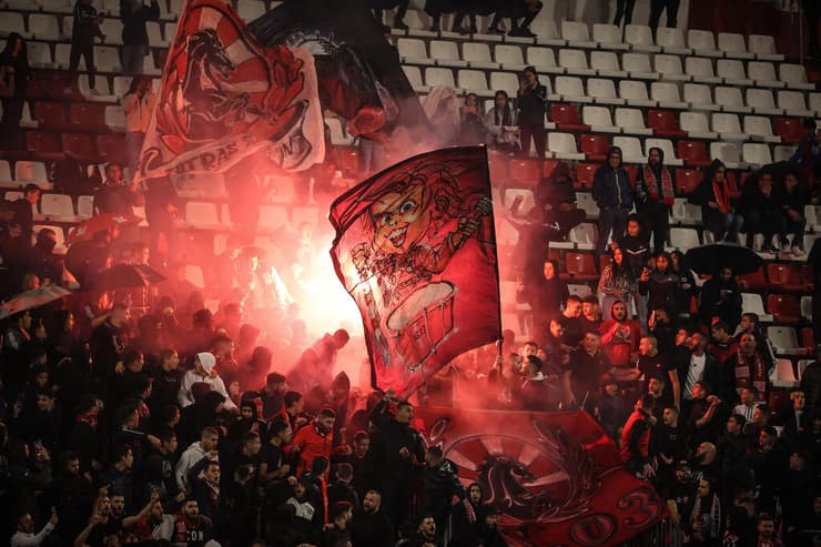 אוהדי בני סכנין (צילום: עוז מועלם) בני סכנין - מכבי ת"א