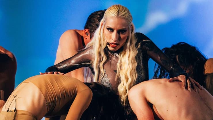 רייבן, נציגי סלובניה לאירוויזיון 2024 (צילום: Sarah Louise Bennett, באדיבות EBU) רייבן, נציגי סלובניה לאירוויזיון 2024