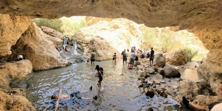 עין בוקק (צילום: טניה בירד, רשות הטבע והגנים) עין בוקק