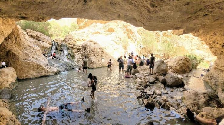 עין בוקק (צילום: טניה בירד, רשות הטבע והגנים) עין בוקק