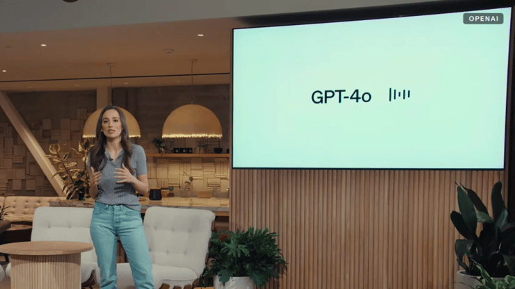 אירוע הכרזת GPT-4o של OpenAI