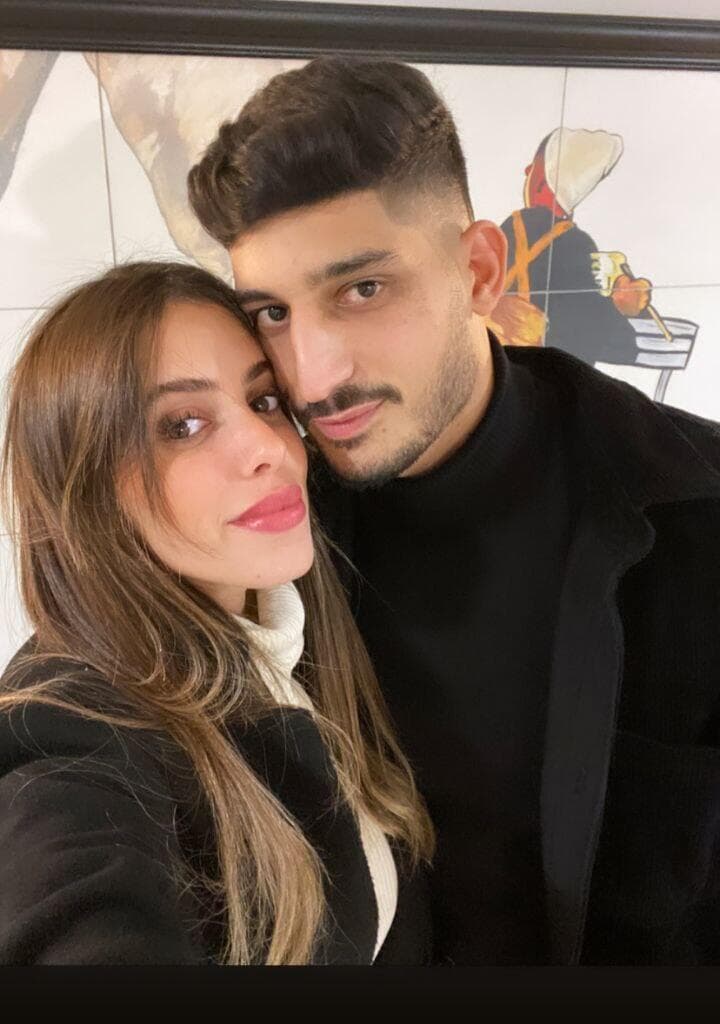 לירון יצחק וארוסתו אלמוג 