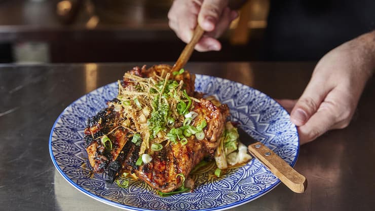 מנת פי גאי, עוף בגריל