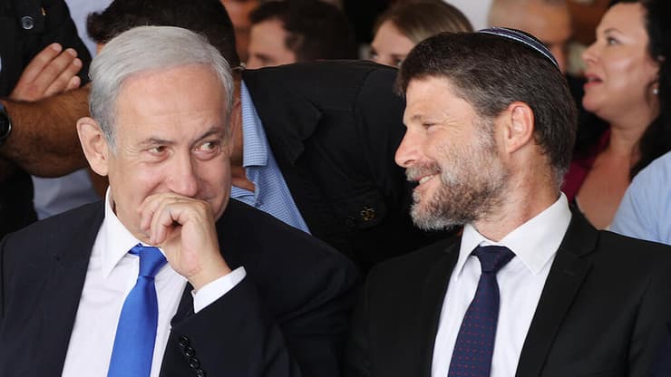 רה"מ בנימין נתניהו ושר האוצר בצלאל סמוטריץ' (צילום: יריב כץ) רה"מ בנימין נתניהו ושר האוצר בצלאל סמוטריץ'