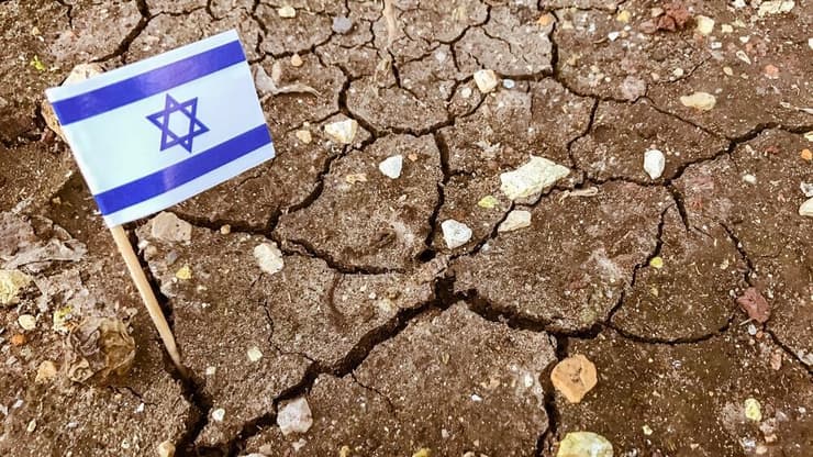 אילוסטרציה (צילום: Shutterstock) אדמה ודגל ישראל