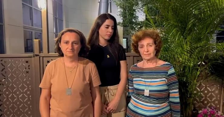 התייחסות של בני משפחתו של אלכס סשה טרופנוב לסרטון שלו משבי החמאס