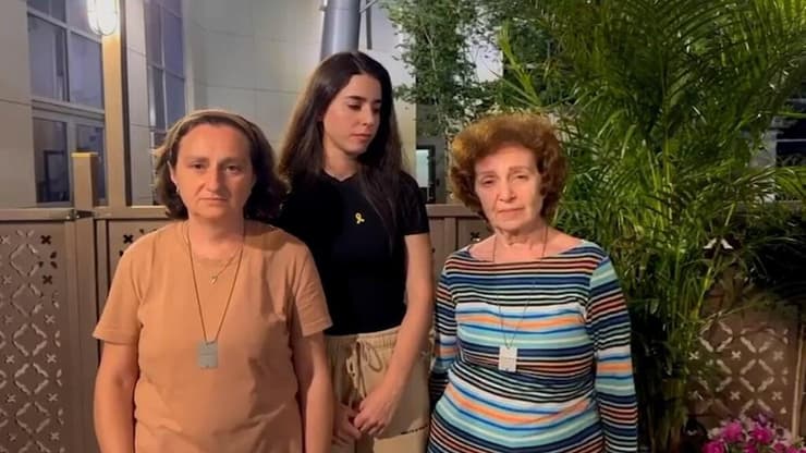 התייחסות של בני משפחתו של אלכס סשה טרופנוב לסרטון שלו משבי החמאס