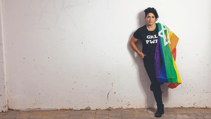 יו"ר האגודה למען הלהט''ב. "הרשויות הן קו ההגנה הראשון של הקהילה" (צילום: טל שחר) יו"ר האגודה למען הלהט''ב, הילה פאר