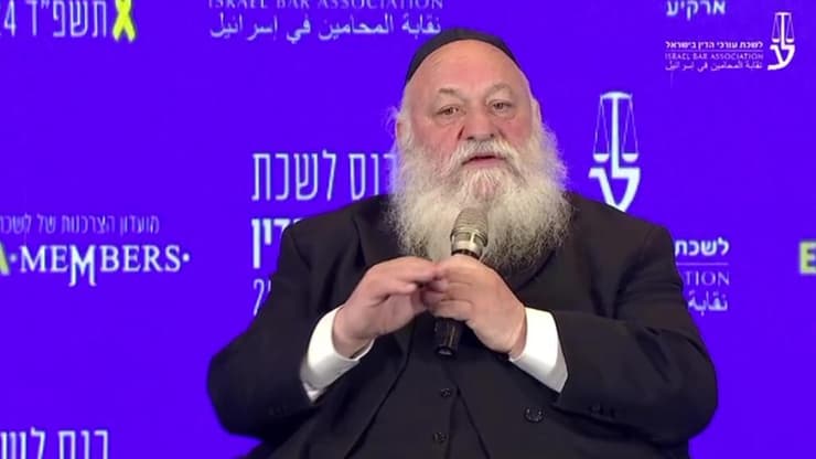 יו"ר יהדות התורה השר גולדקנופף יצחק יששכר גולדקנופף