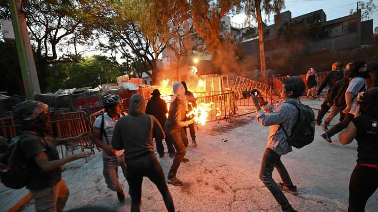 מחאות פרו-פלסטיניות במקסיקו סיטי, מקסיקו