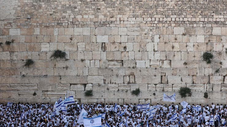 עצרת יום ירושלים בכותל