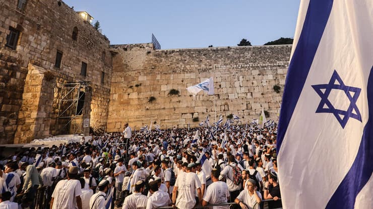 עצרת יום ירושלים בכותל