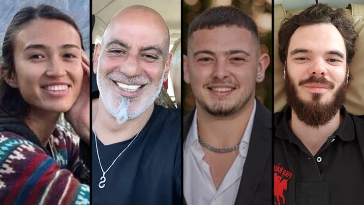 הוחזקו בשני מתחמים, במרחק 200 מטר. אנדרי קוזלוב, אלמוג מאיר ג'אן, שלומי זיו ונועה ארגמני נועה ארגמני, אלמוג מאיר, אנדרי קוזלוב ושלומי זיו
