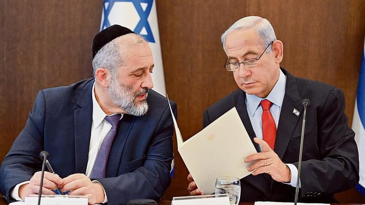 בנימין נתניהו ואריה דרעי