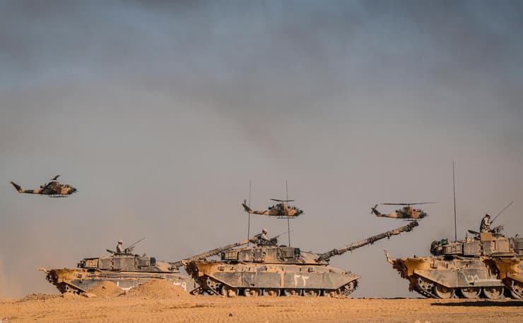 צבא ירדן מתאמן 