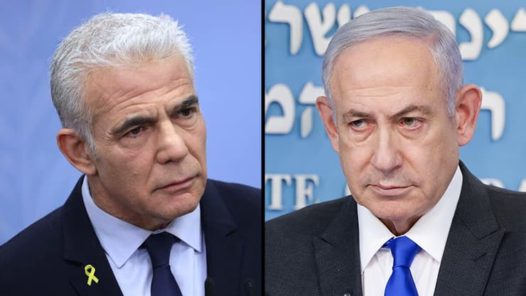  "הבטחתי לממשל טראמפ לתת רשת ביטחון לנתניהו". לפיד לצד רה"מ