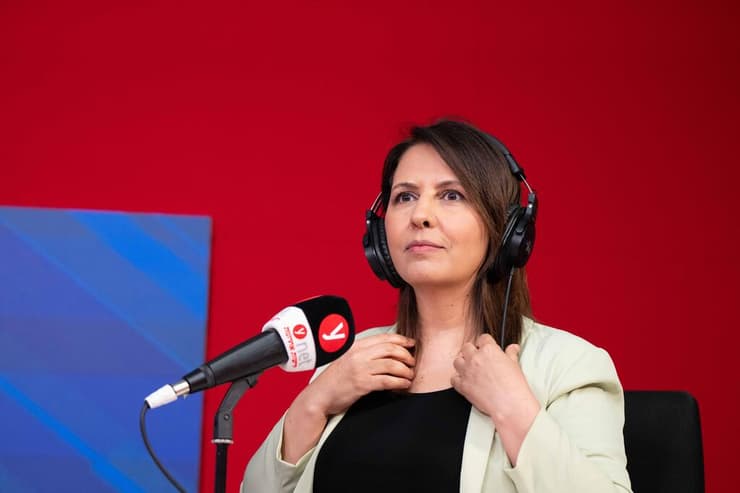 השרה גמליאל. במקום גבולי ברשימת הליכוד (צילום: יובל חן) מורן אזולאי וגילה גמליאל