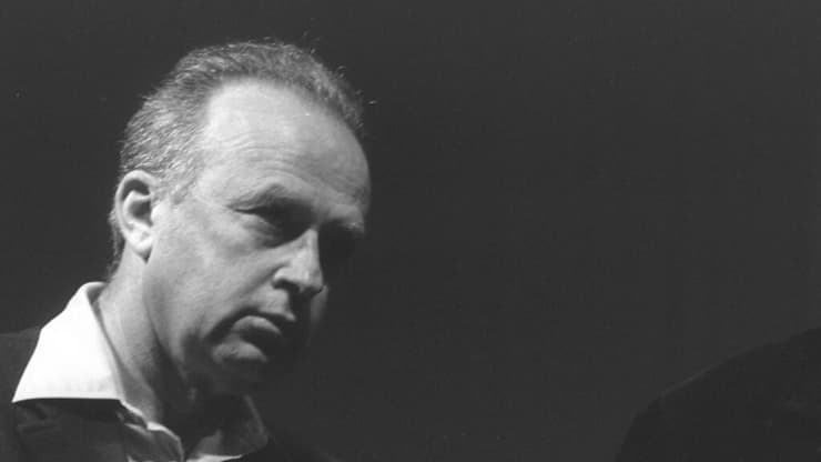 יצחק רבין (צילום: יעקב סער, לע"מ) יגאל מוסינזון ויצחק רבין