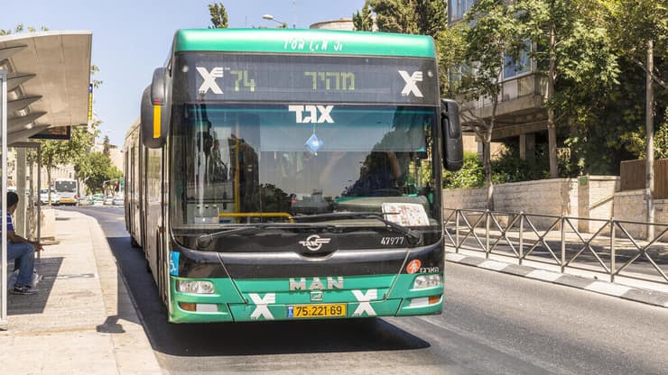 אוטובוס של חברת אגד (צילום: Igor Rozhkov \ Shutterstock) אוטובוס אגד אילוס ארכיון