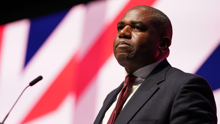 דייויד לאמי שר החוץ החדש של בריטניה