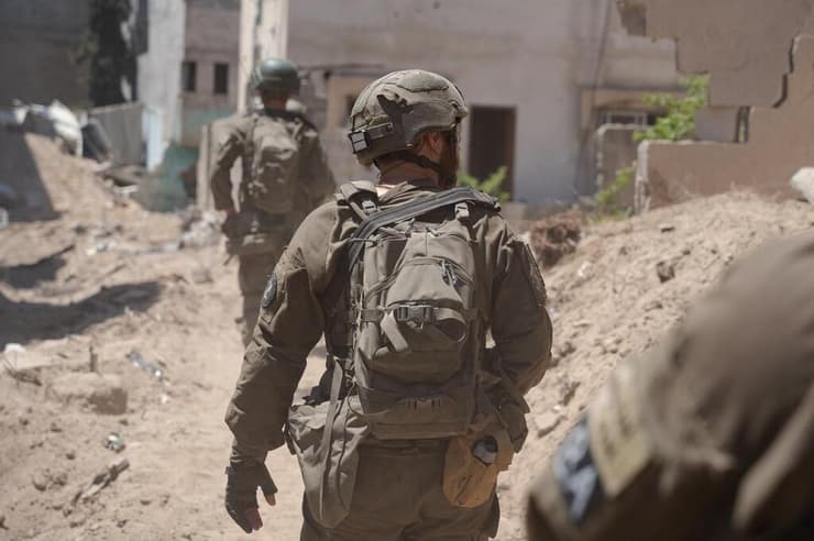 פעילות מבצעית של כוחות צה"ל, ארכיון (צילום: דובר צה"ל) תיעוד של פעילות כוחות צה"ל במרחב שג'אעיה