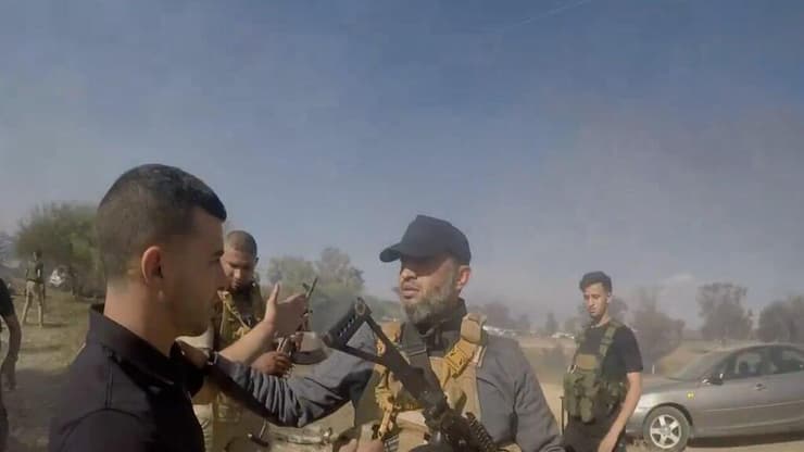 גדוד נוסייראת באזור מסיבת הטבע ברעים