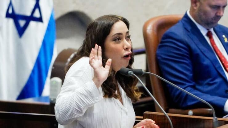 חברת הכסנת מאי גולן במליאת הכנסת