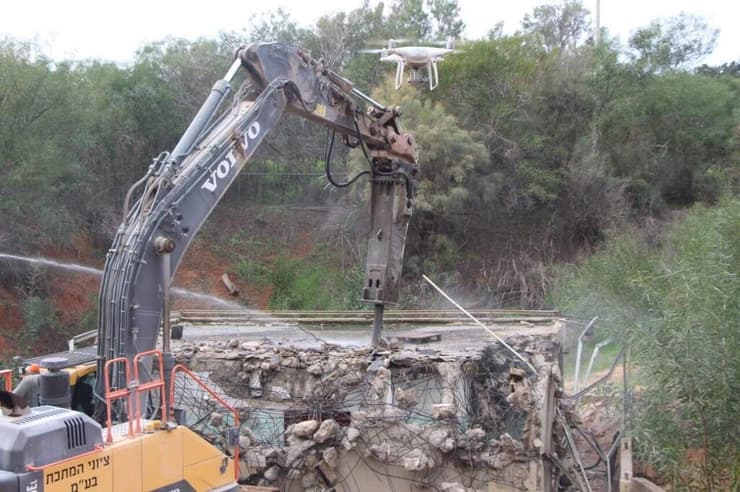 השלב הראשון בשיקום מתחם תעש ברמת השרון