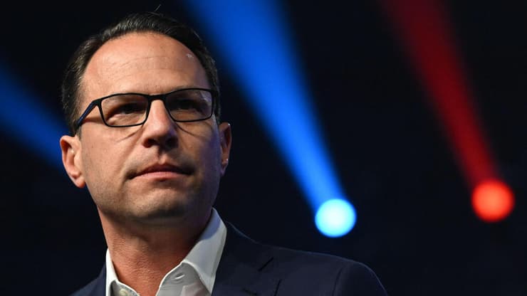 מושל פנסילבניה ג'וש שפירו. עדיין תומך בישראל (צילום: SAUL LOEB / AFP) ג'וש שפירו מושל פנסילבניה ארכיון ארה"ב