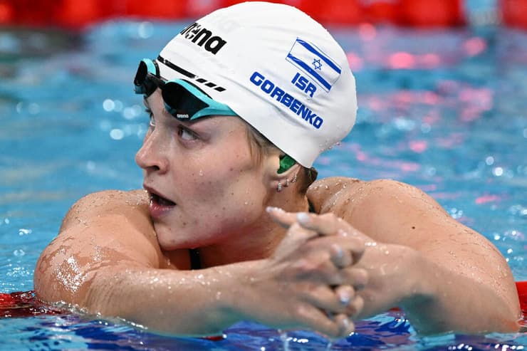 לקחו לה גמר. גורבנקו (צילום: Jonathan NACKSTRAND / AFP) אנסטסיה גורבנקו