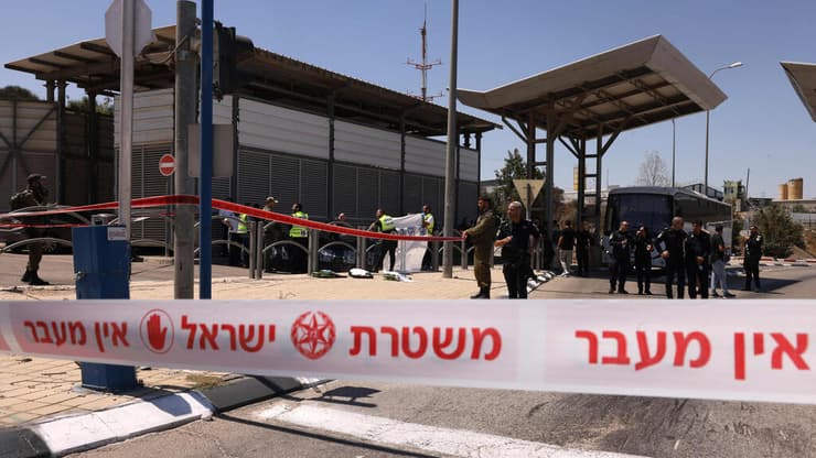 זירה פיגוע מחסום המנהרות 