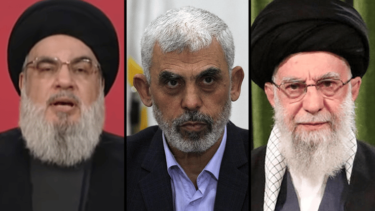 עלי חמינאי, יחיא סינוואר, חסן נסראללה