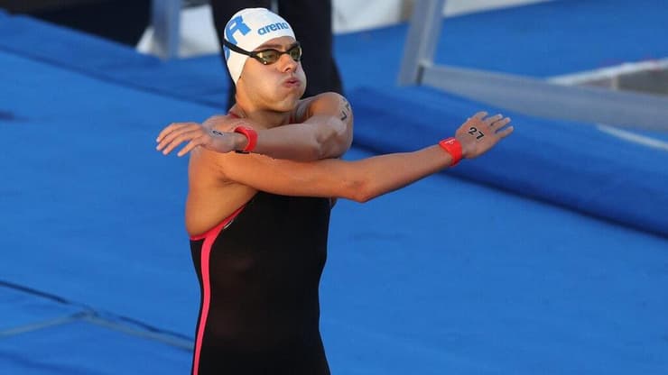 מתן רודיטי (צילום: עוז מועלם) השחיין הישראלי מתן רודיטי