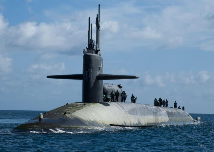 ה צוללת USS Georgia  ארכיון 2013 של צבא ארה"ב