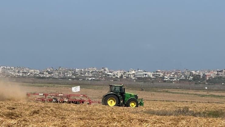 חקלאות בעוטף עזה (צילום: מרינה פרומן ) חקלאות בעוטף עזה