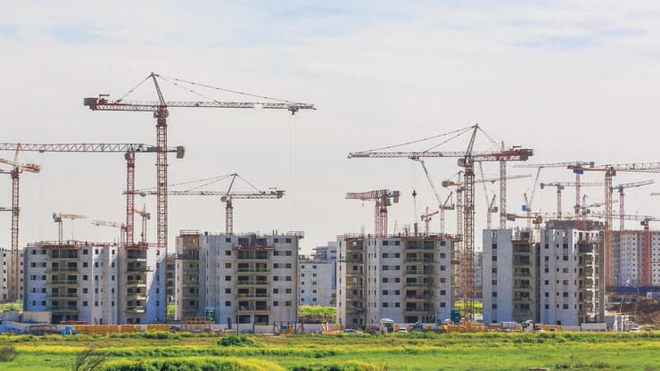 בנייה באשקלון. יותר מ-67 אלף דירות חדשות על המדף