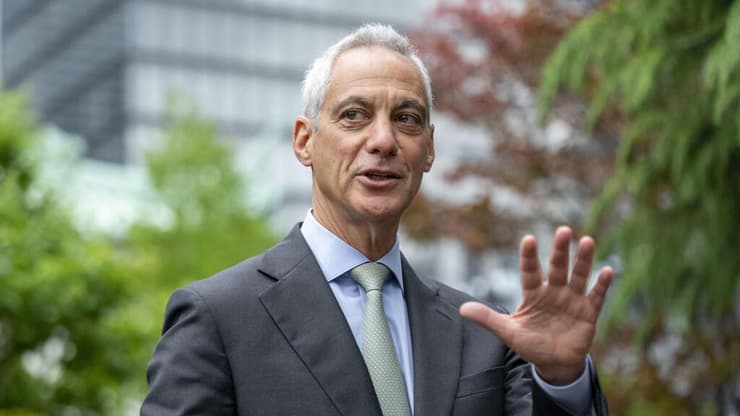 רם עמנואל. כבר לא בעד הסיוע האוטומטי לישראל (צילום: Andrew Harnik, AP) רם עמנואל