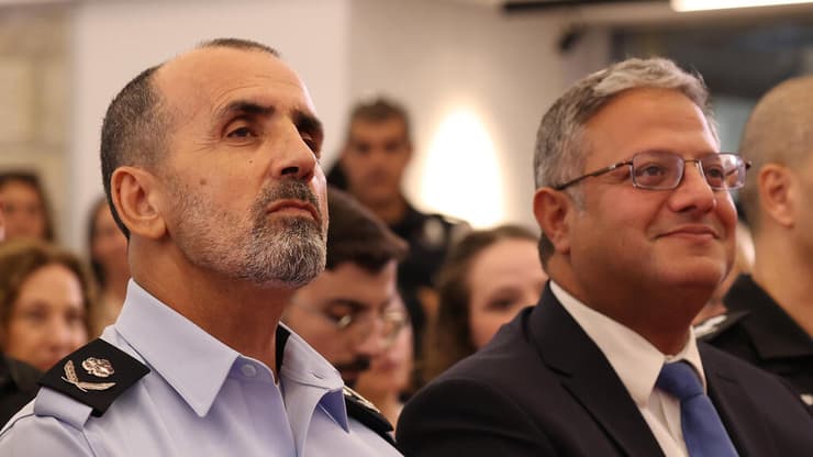 טקס הענקת דרגה לרב ניצב דניאל לוי