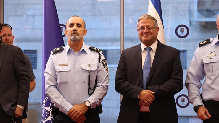 טקס הענקת דרגה לרב ניצב דניאל לוי