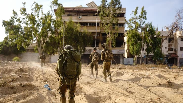 לוחמי חטיבה 8 נלחמים ברצועת עזה 