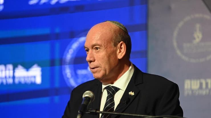 מבקר המדינה מתניהו אנגלמן בוועידת המשפט ה-13