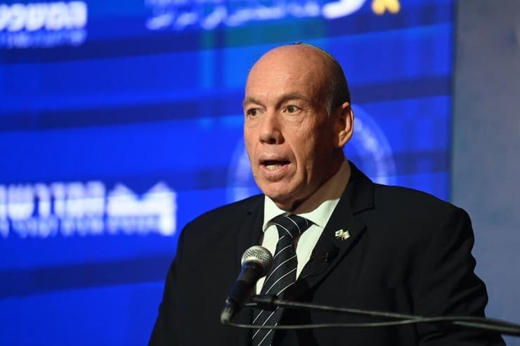 מבקר המדינה מתניהו אנגלמן בוועידת המשפט ה-13