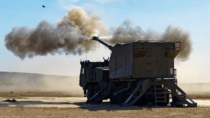 התותח החדש של צה"ל רועם