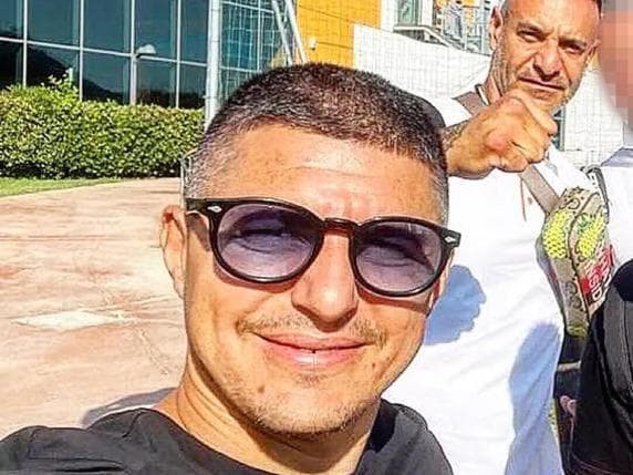 אנטוניו בלוקו עם אנדראה ברטה, שרצח אותו