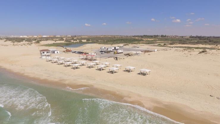 חוף זיקים שצפוי להיפתח מחדש